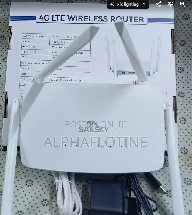 4g Lte Wirelesss Router