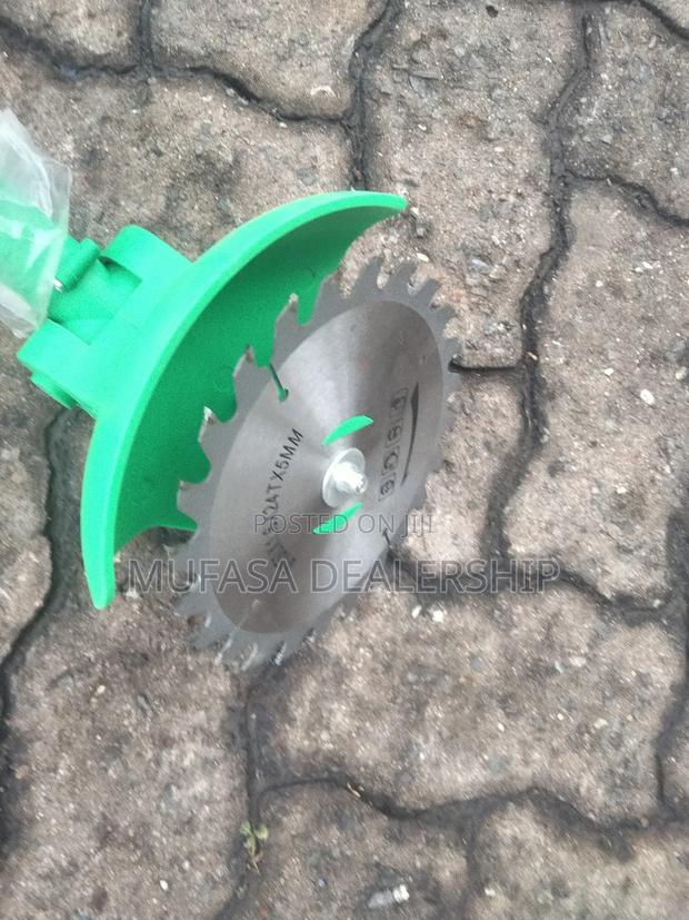 2 Blade Brush Cutter Battery Lawn Mower - main view