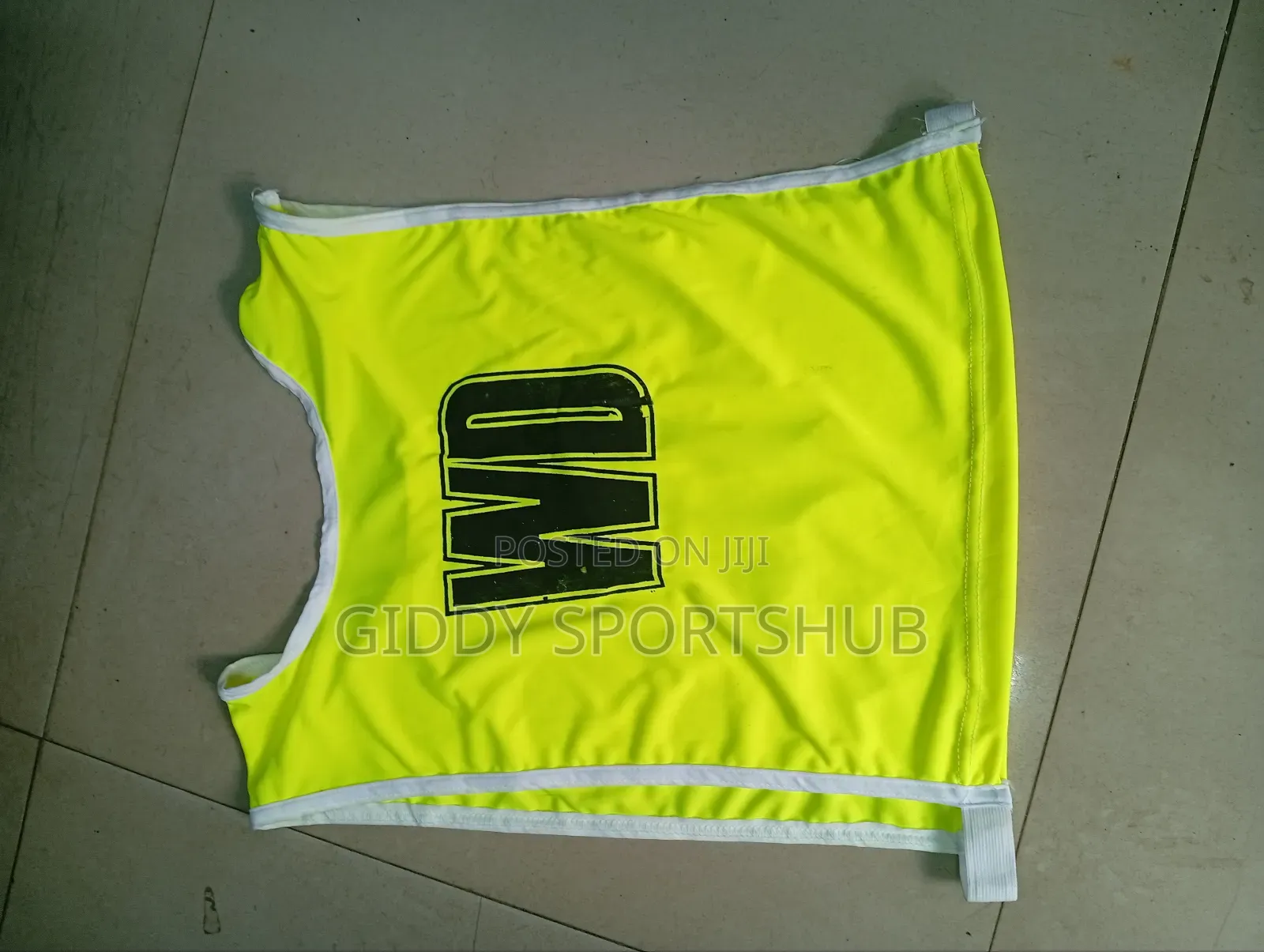Netball Bibs Set of 7 (Luminous Green)