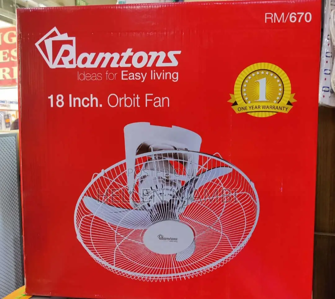 Ramtons Orbit Fan 18inches