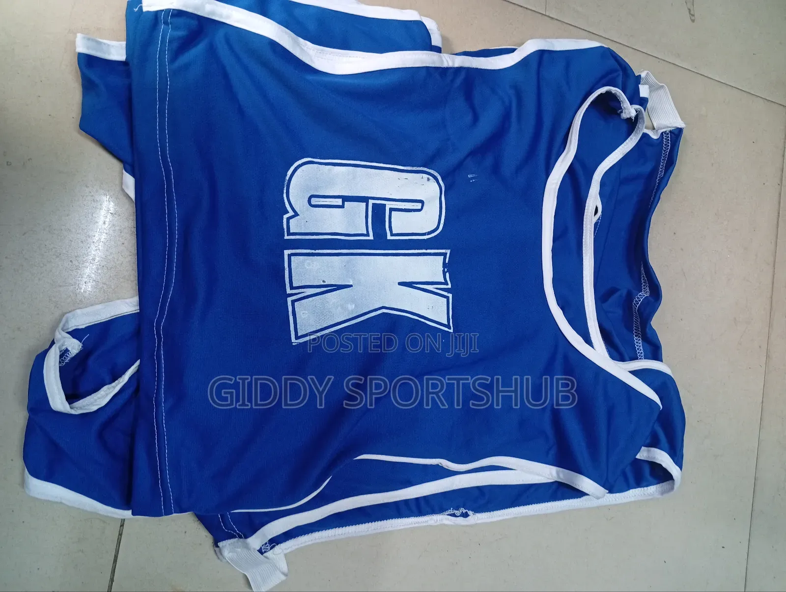 Netball Bibs Set of 7 (Blue)