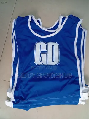 Netball Bibs Set of 7 (Blue)
