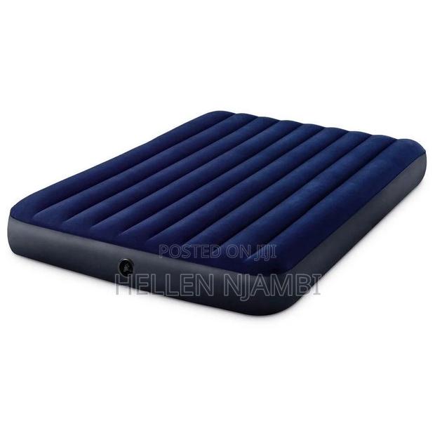 Intex 6 by 6 Inflatable Mattress With Free Electric Pump
