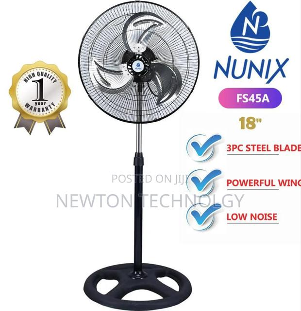 Nunix 16 Inches Free Standing Fan