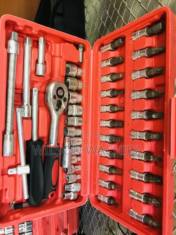 46pc Ratchet Socket Wrenches. - main view
