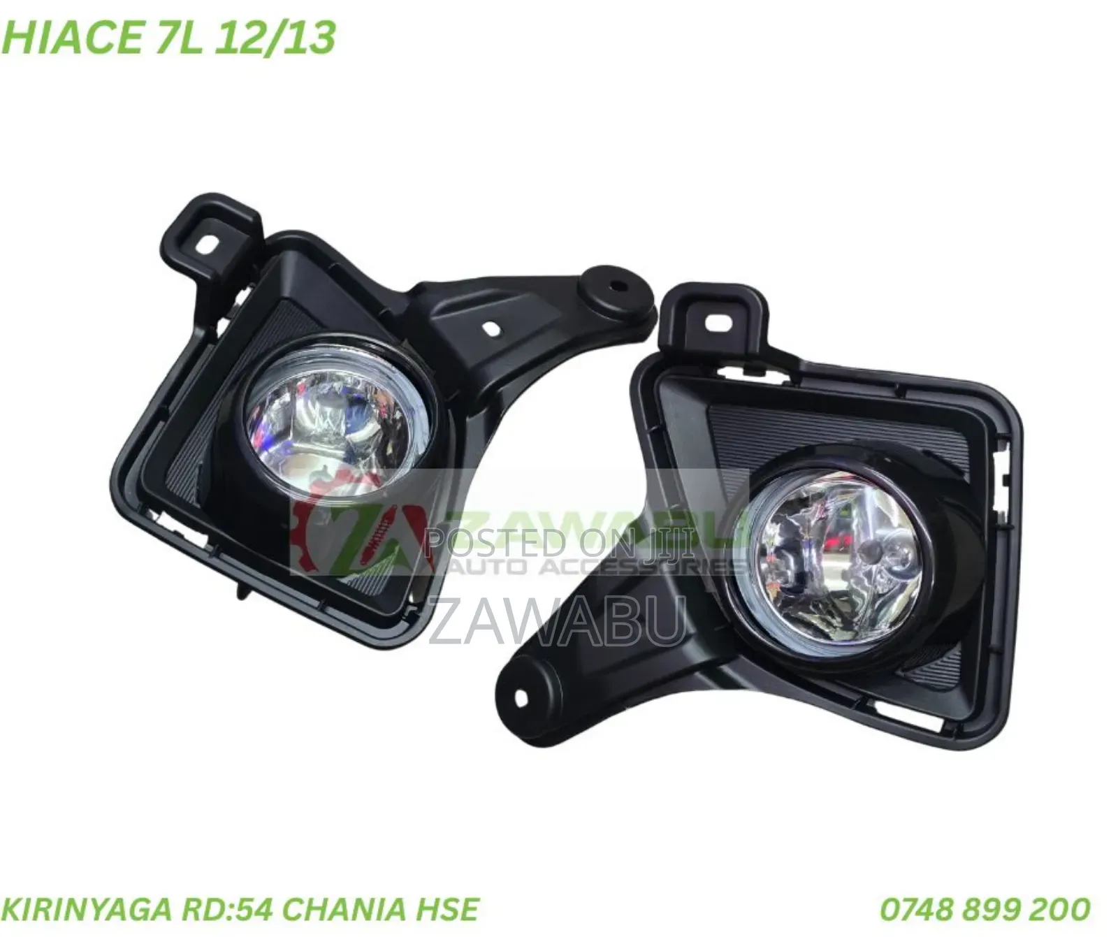 Foglight Hiace 2012 Black