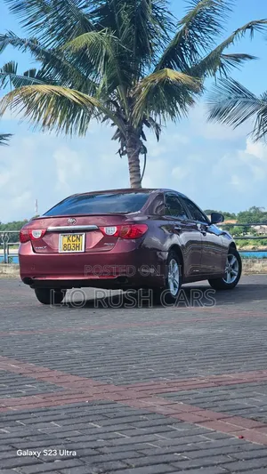 Toyota Mark X 2012 Red