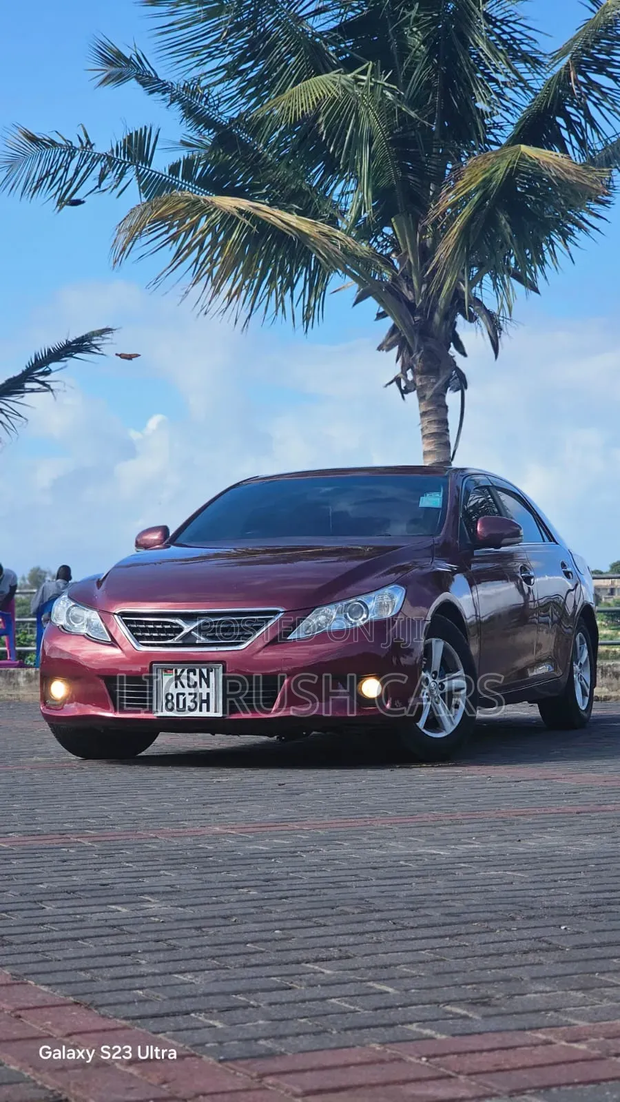 Toyota Mark X 2012 Red