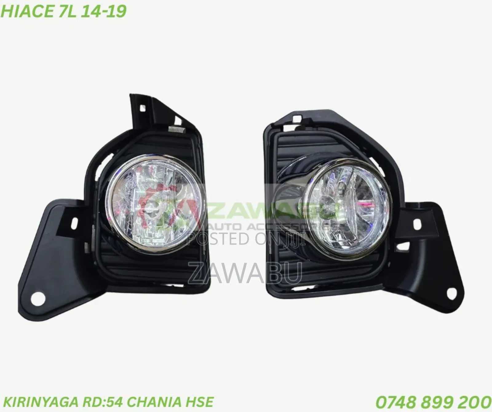 Foglight Hiace 2015-2018 Chrome