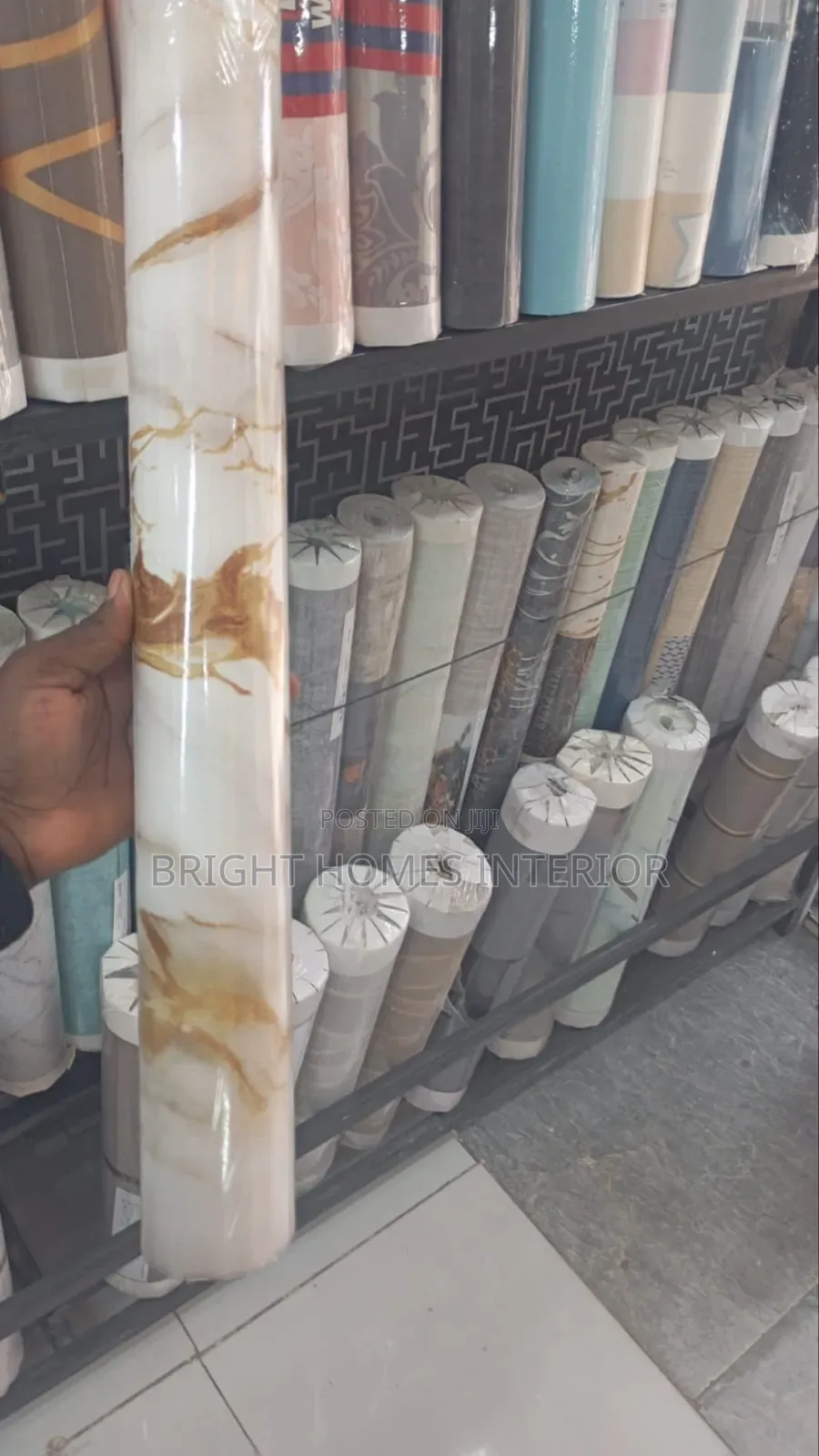 New Stock Alert Marble Gold and Brown Wallpaper
