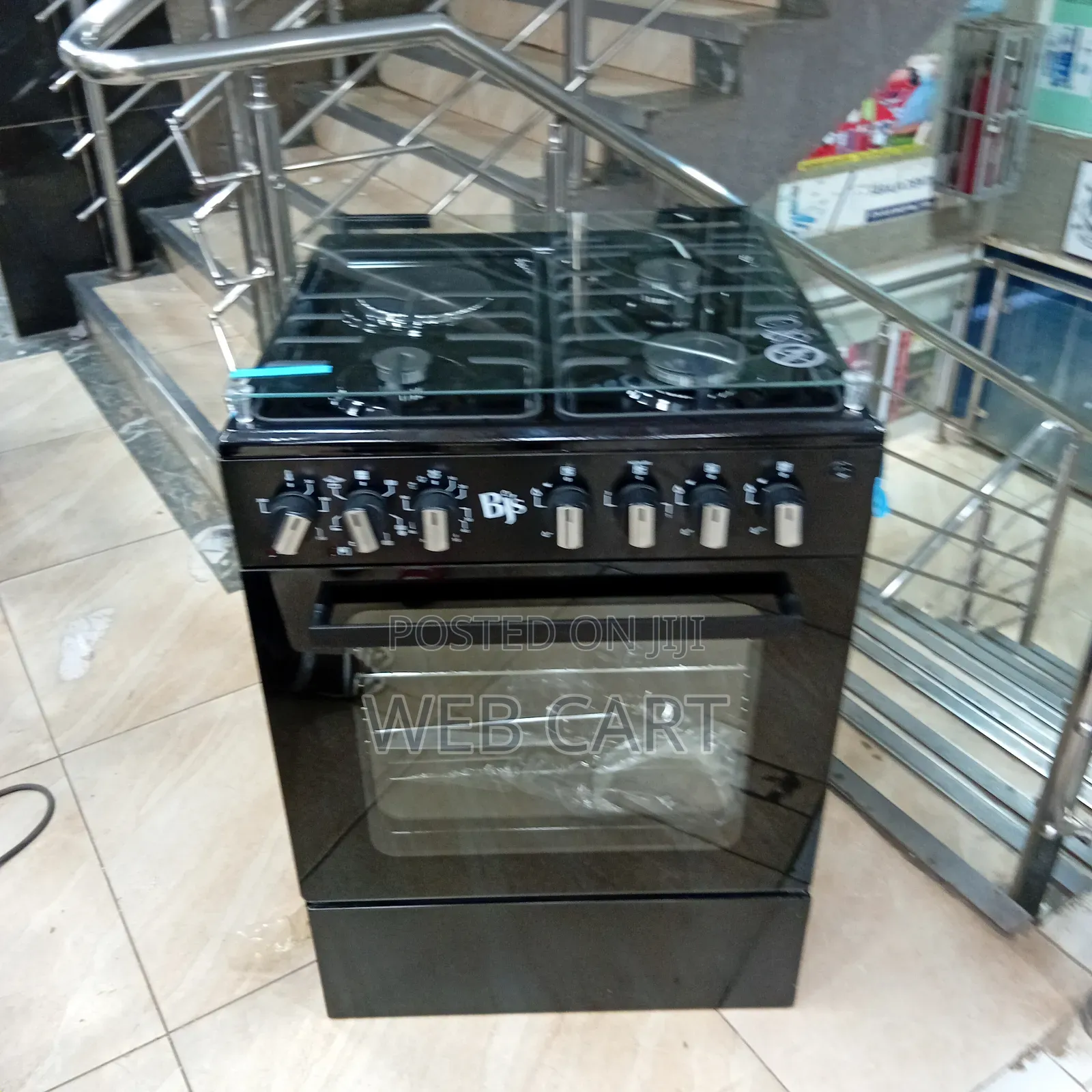 BJS 60x60 Proline Elite Cooker – 3 Gas, 1 Electric