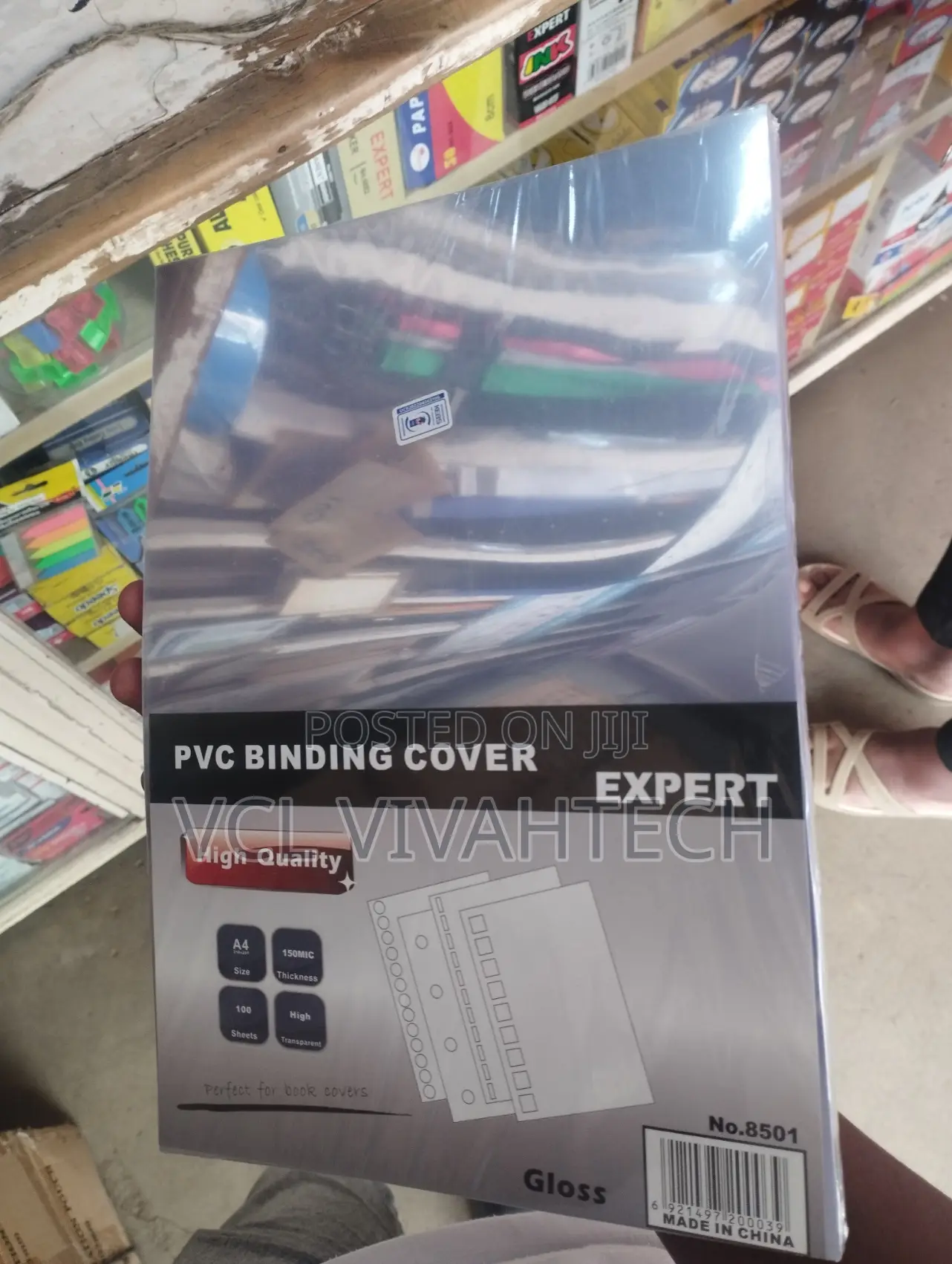 Binding PVC Clear Cover A4 Pack of 100