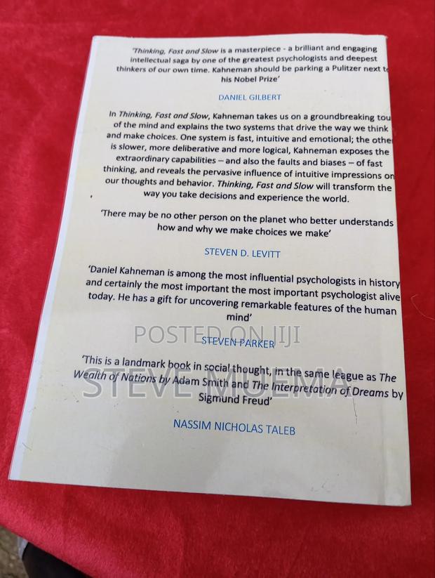 A Book: Thinking Fast and Slow. - thumbnail 4