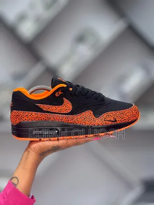 Airmax 1 Orange Black