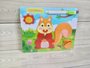 Kids Jigsaw Puzzles With Writing Board