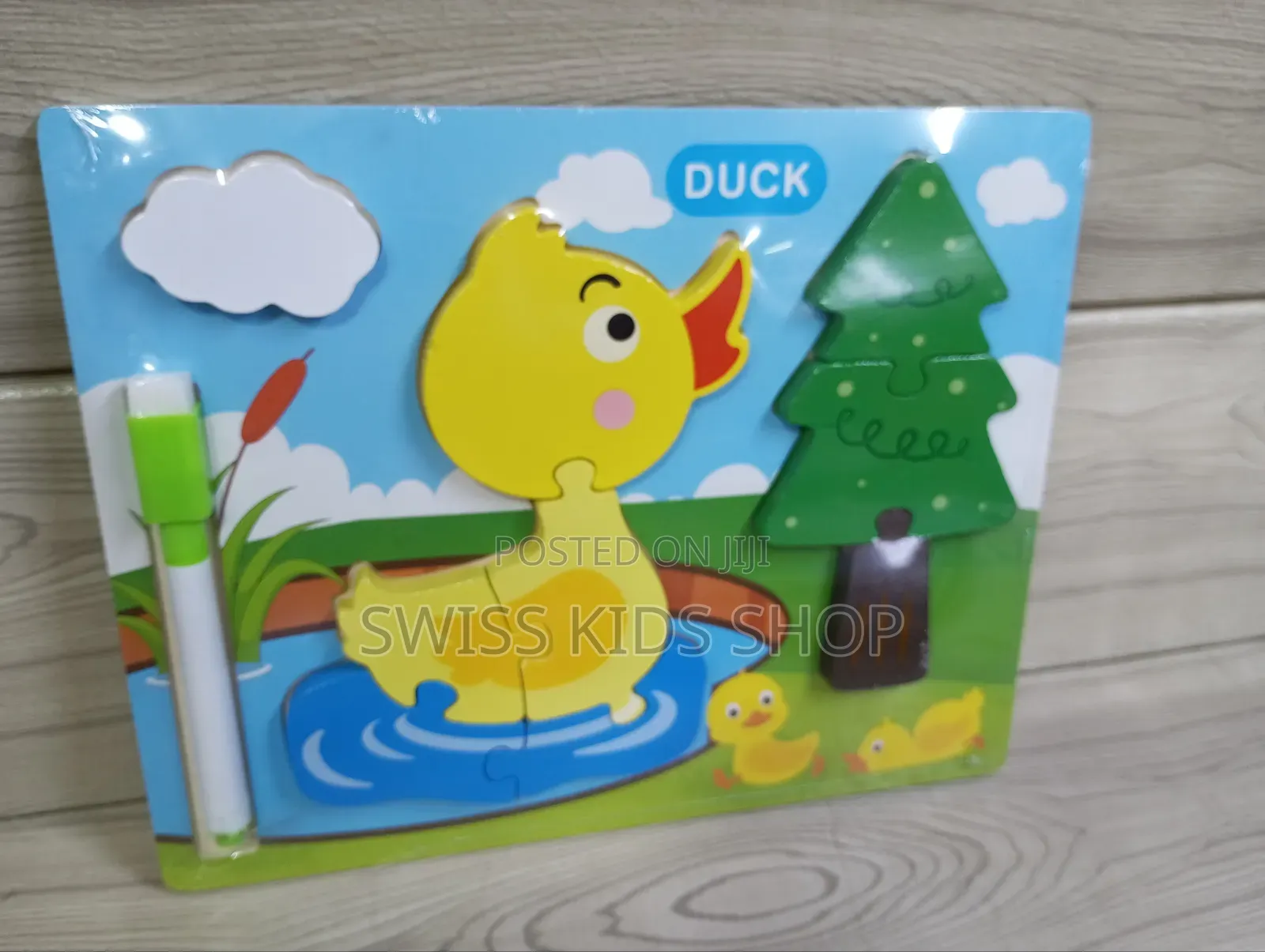 Kids Jigsaw Puzzles With Writing Board