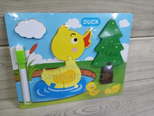 Kids Jigsaw Puzzles With Writing Board - thumbnail 7