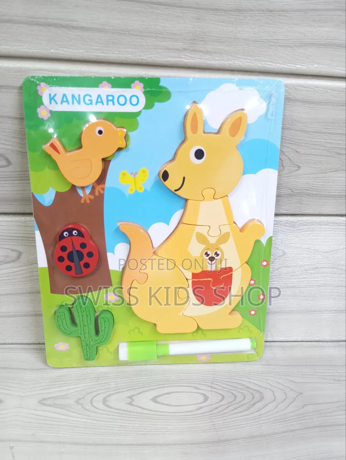 Kids Jigsaw Puzzles With Writing Board