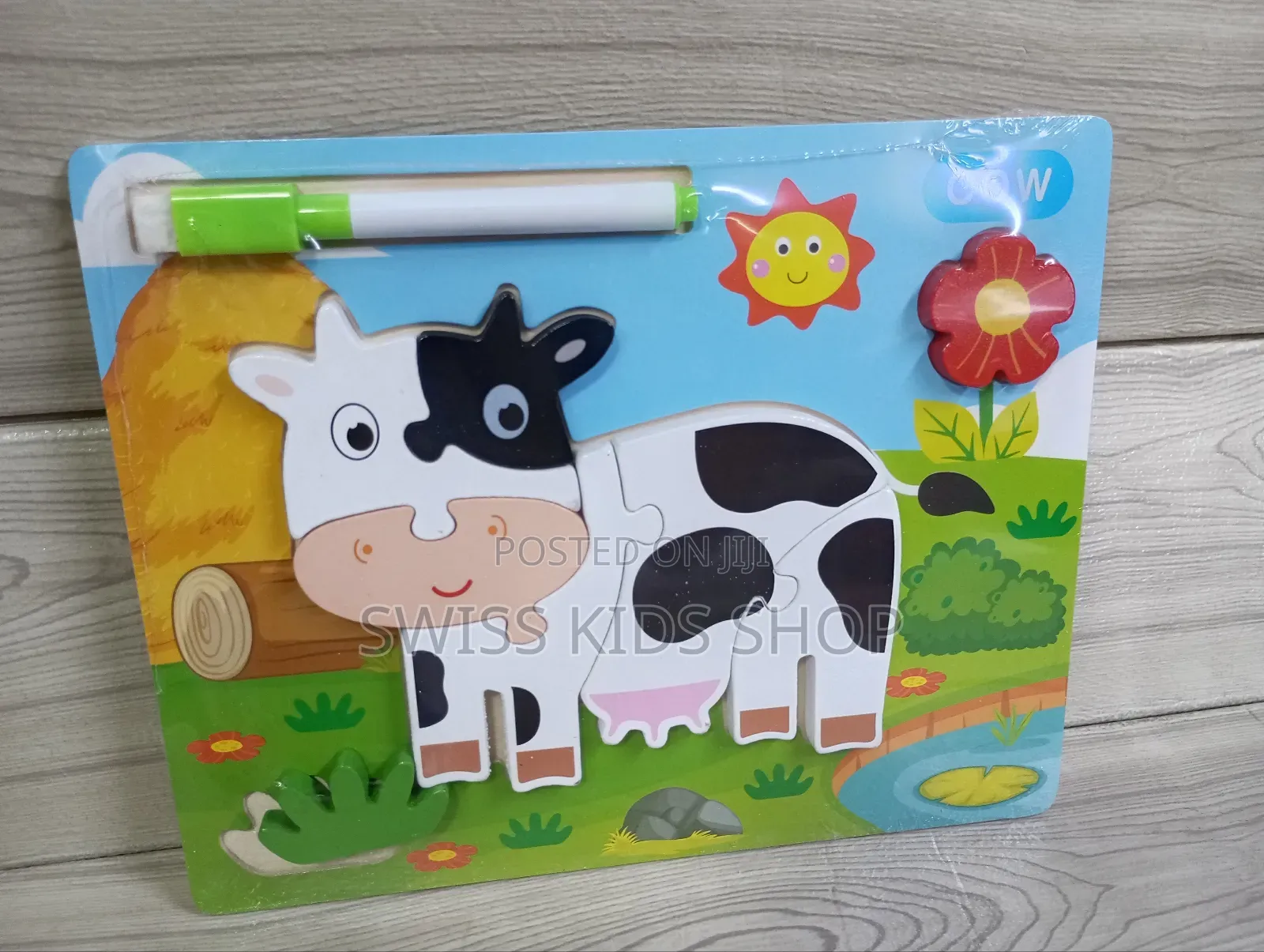 Kids Jigsaw Puzzles With Writing Board
