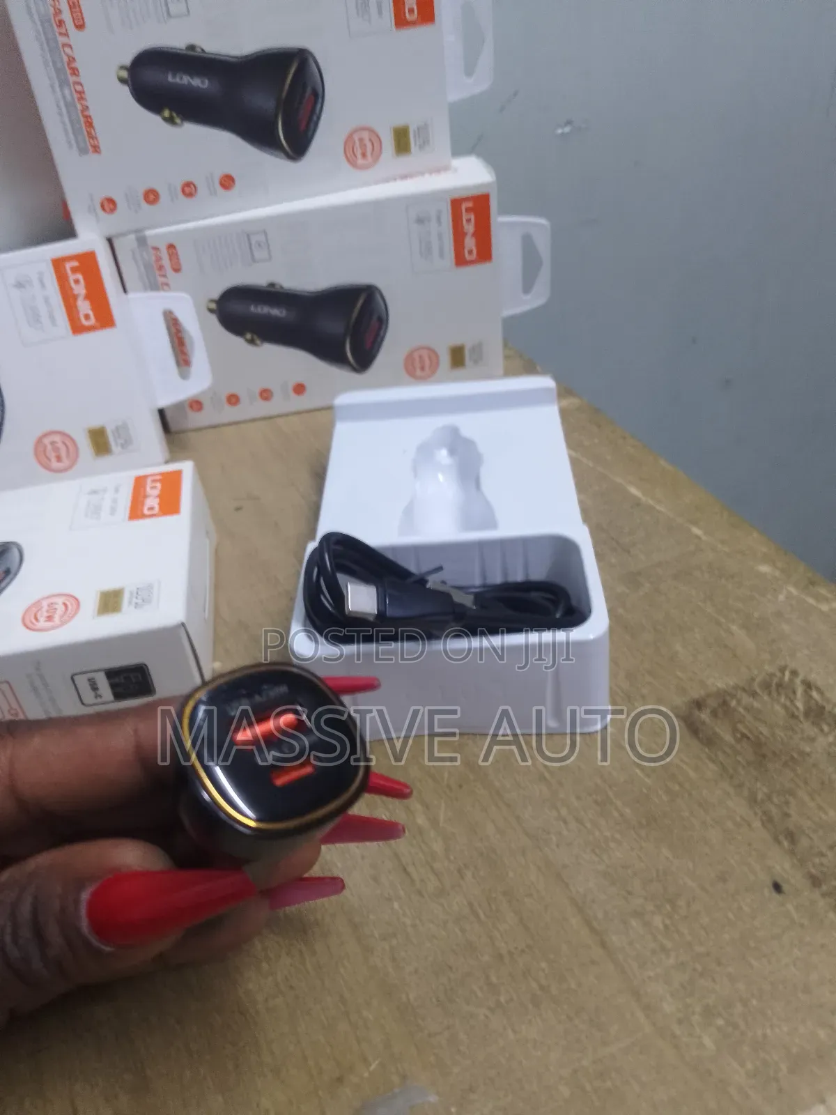 Type C Car Charger/ Car Fast Charger With Cables