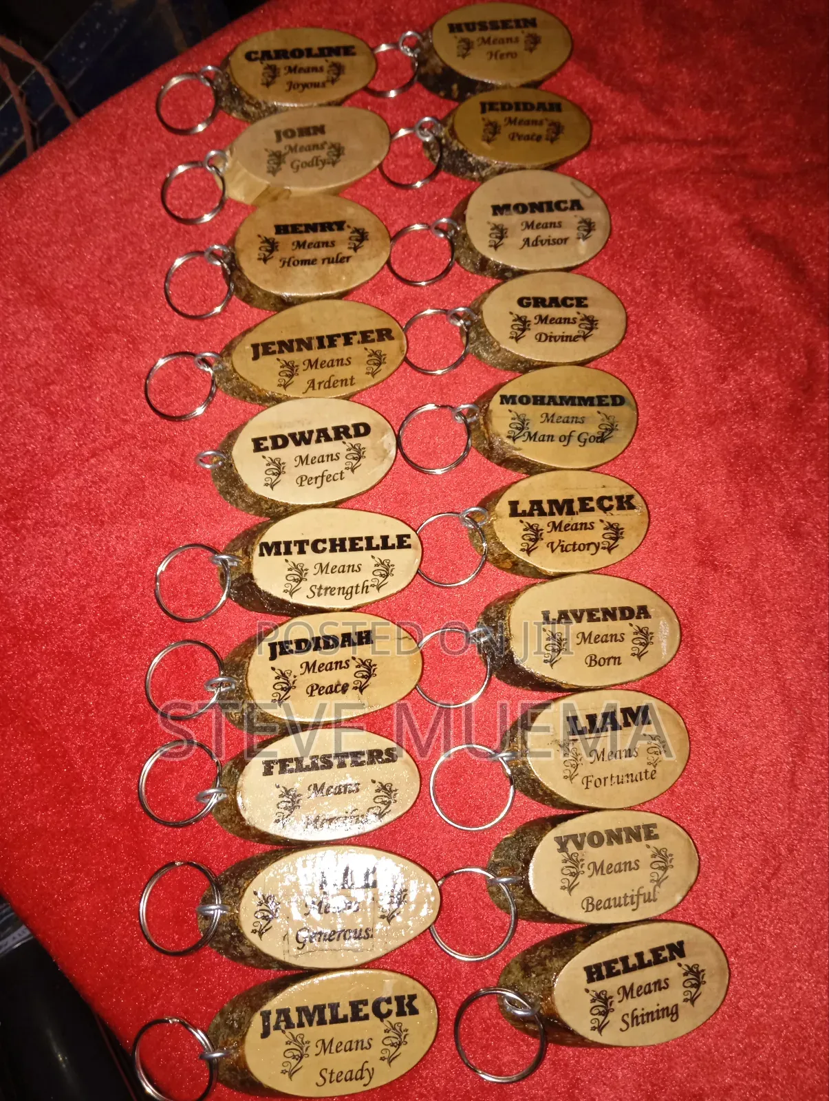 Your Name Customised Keyholders.