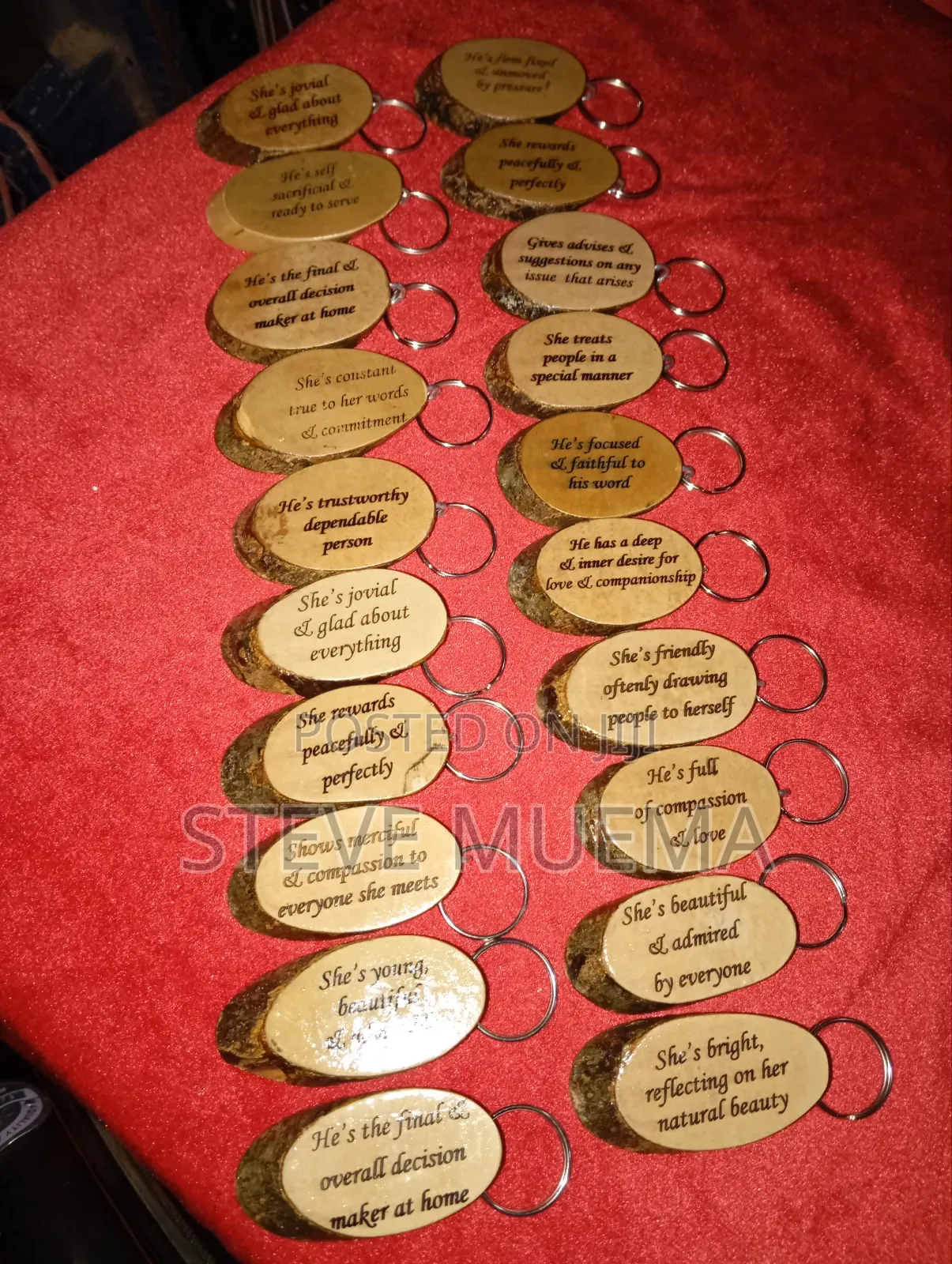 Your Name Customised Keyholders.