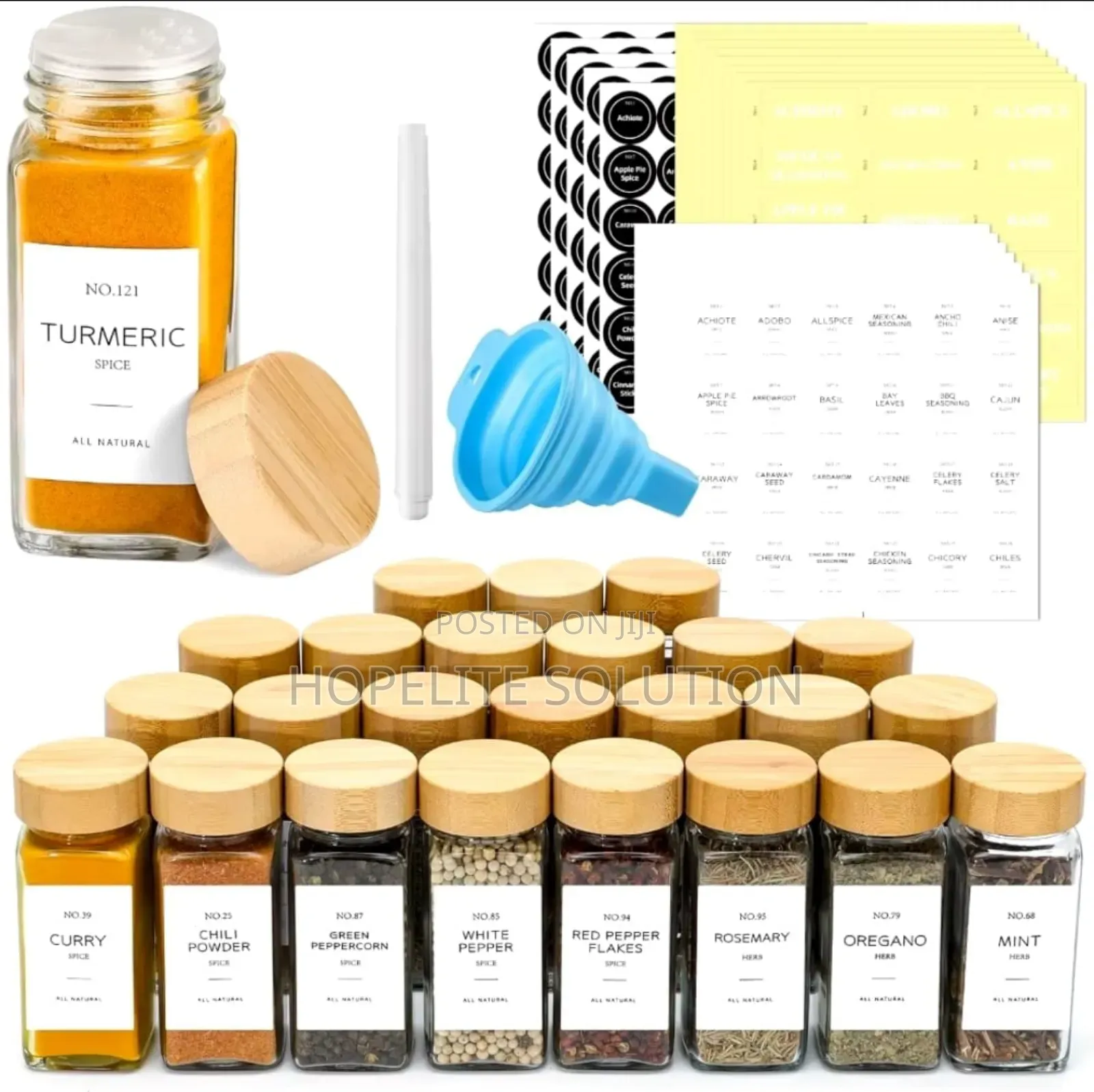 29 PCS Glass Storage Jars