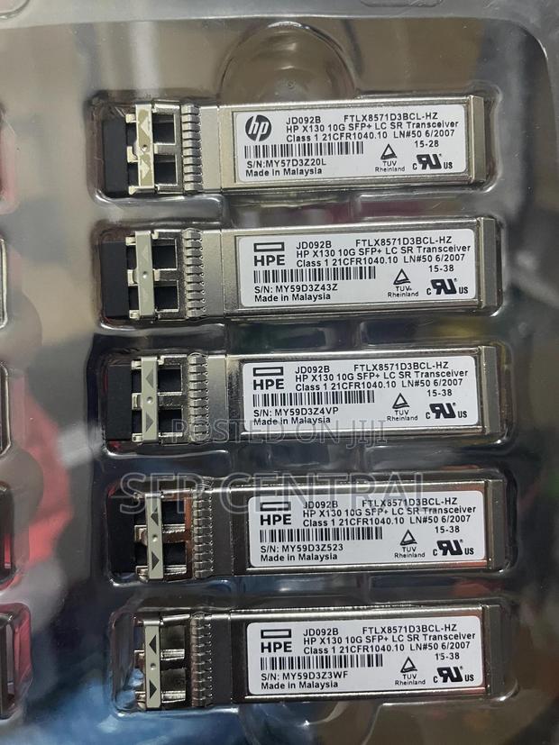 Hpe Networking X130 10g Sfp+ Lc Sr Transceiver - main view