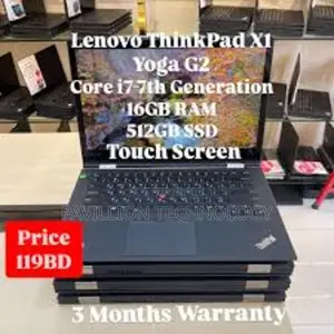 Laptop Lenovo Thinkpad X1 Yoga 16GB Intel Core I7 SSD 512GB