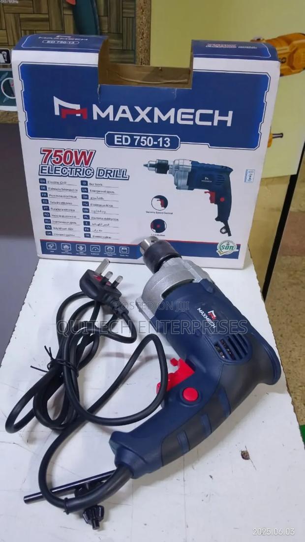 Electric Maxmech Drill Machine/New Impact Drill 750w - main view