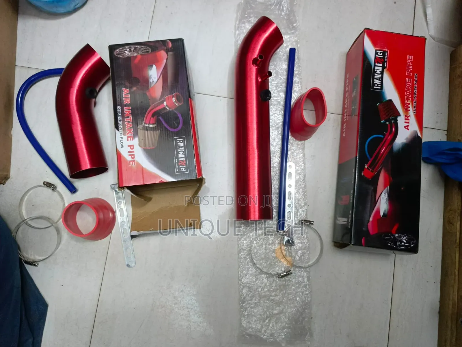 Metallic Car Air Intake Pipe – Boosts Engine Performance