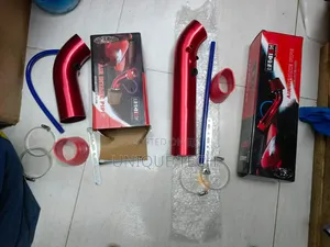Car Air Intake Pipe – Metallic, High-Flow Performance