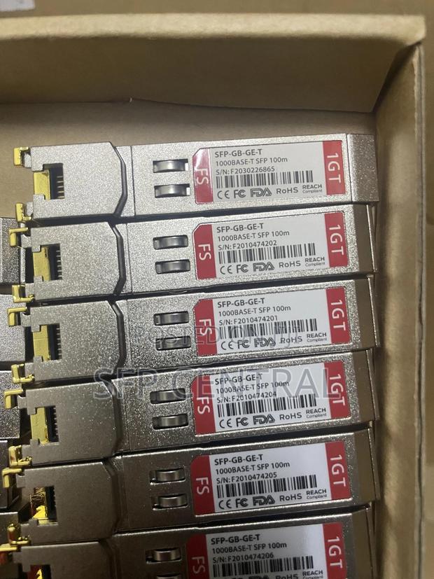 Fs SFP Copper 100m for Cisco/Huawei/Microtick - thumbnail 4