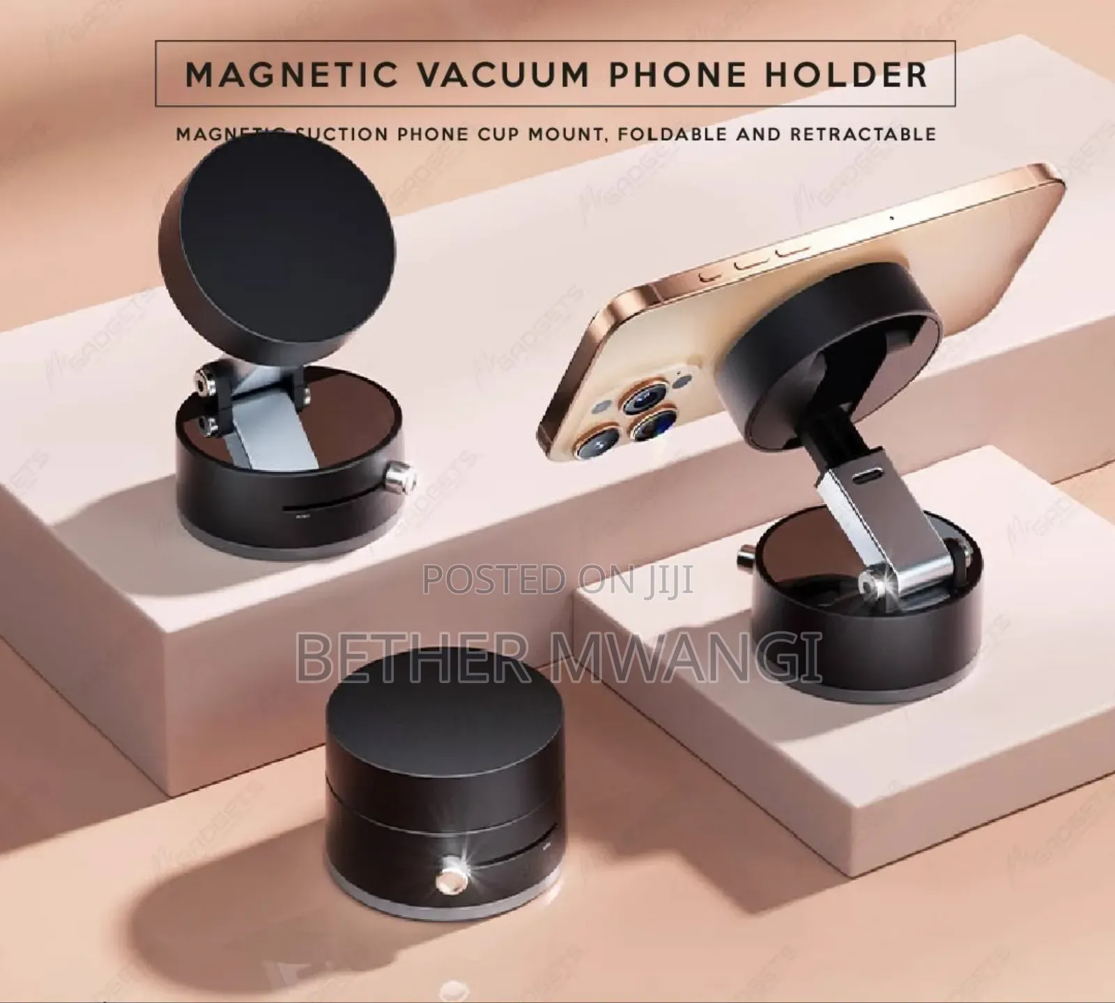 Magnetic Vacuum Phone Holder in Kenya