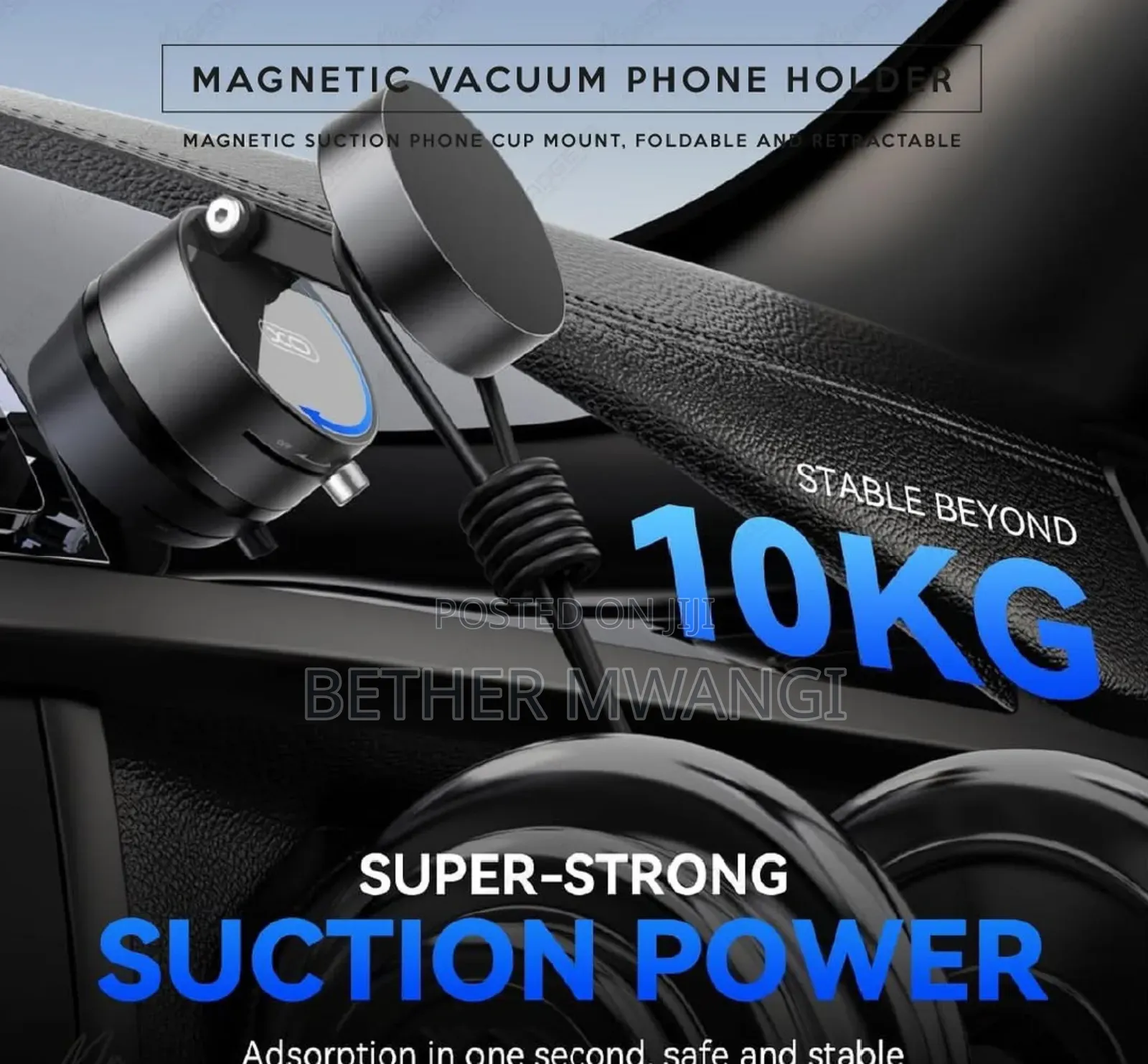 Magnetic Vacuum Phone Holder in Kenya