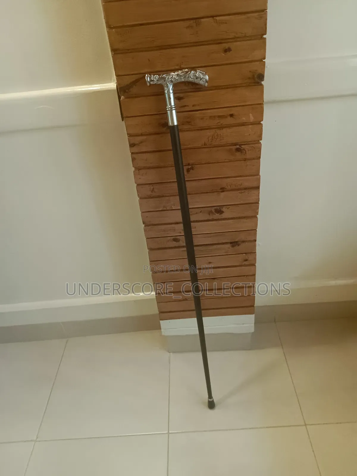 Executive Silver Functional Walking Stick