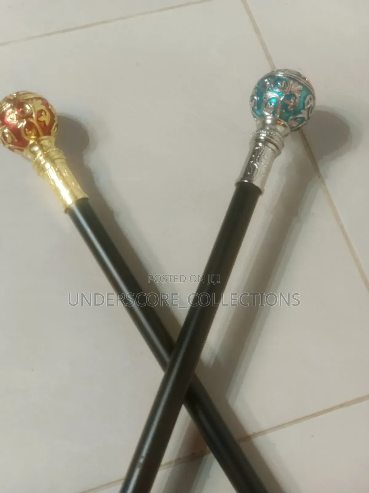 Executive Multicoloured Design Functional Walking Stick