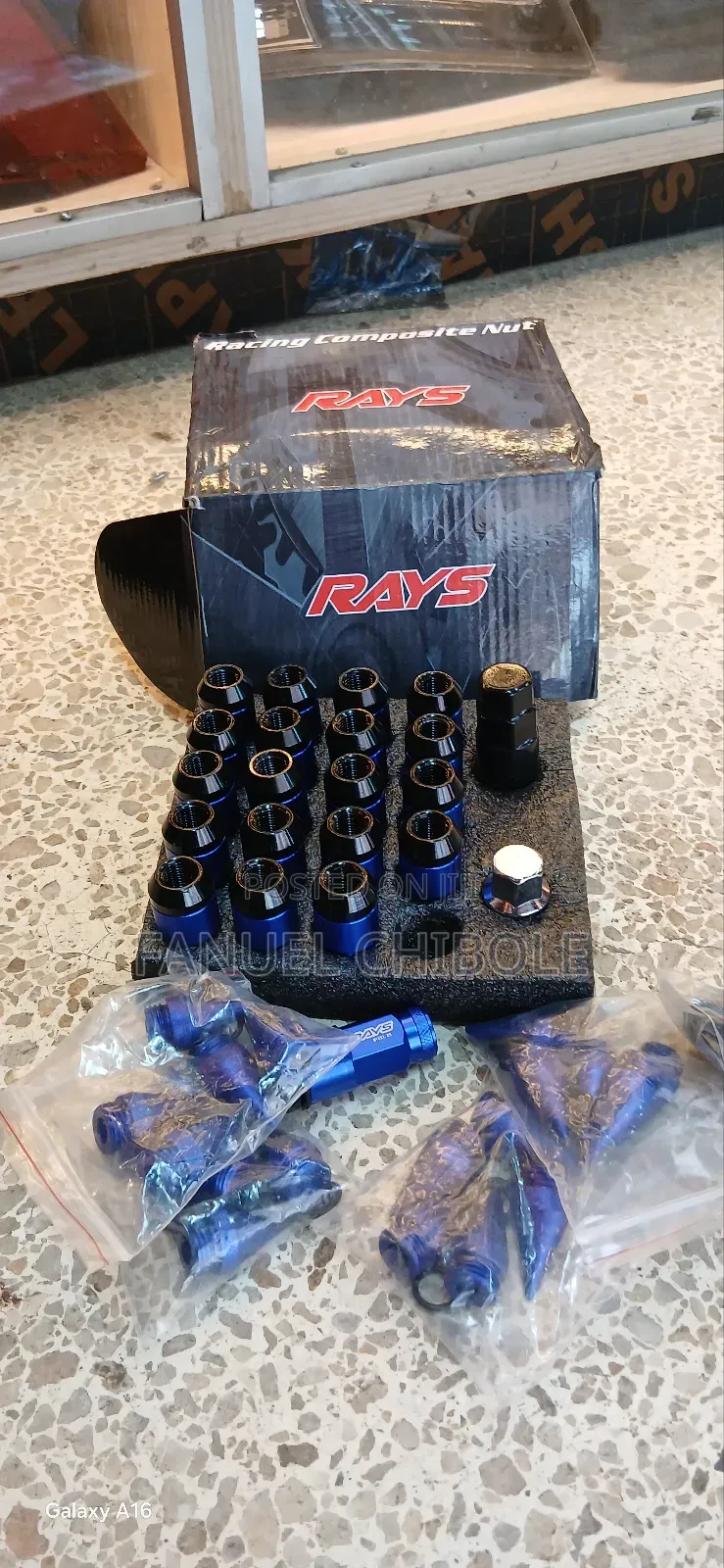 Rays 20 Piece Bullet Nuts