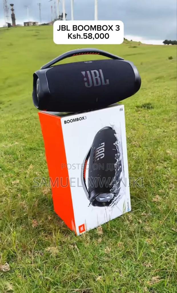 JBL Boombox 3 Waterproof Portable Bluetooth Speaker