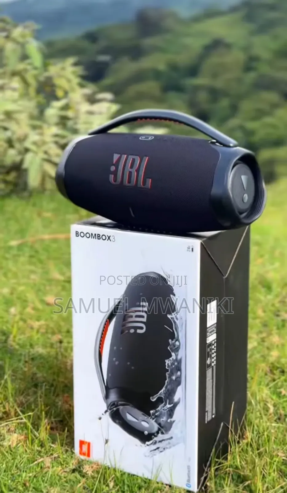 JBL Boombox 3 Waterproof Portable Bluetooth Speaker