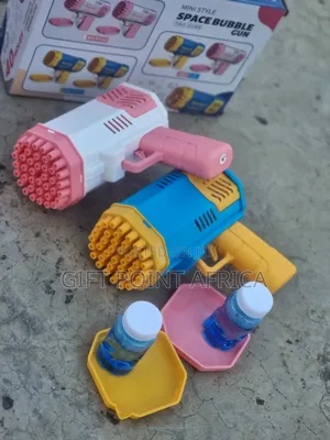 2 in 1 Bubbles Guns in One Box for Kids