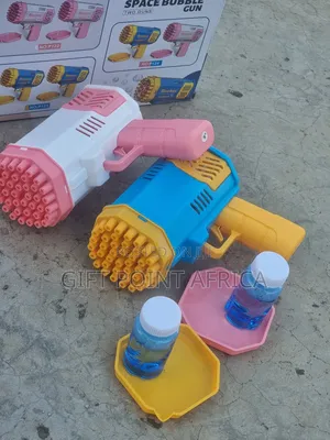 2 in 1 Bubbles Guns in One Box for Kids