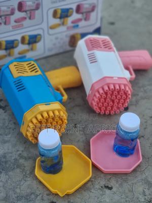 Blue and Pink 2 in 1 Bubbles Guns for Kids - thumbnail 2