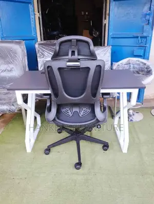 Orthopedic Chair and Metallic Table