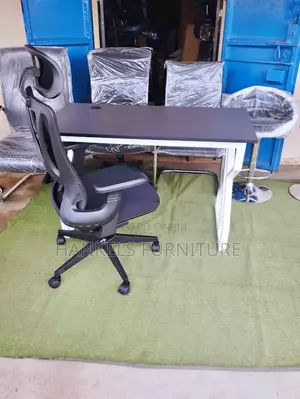 Orthopedic Chair and Metallic Table