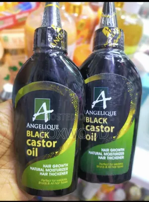 Angelique Pure Black Castor Oil 100ml