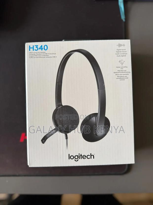 Logitech H340 Usb a Computer Headset - main view