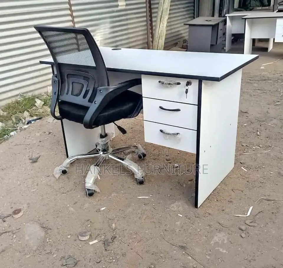 Office Study Desk and Chair-Office
