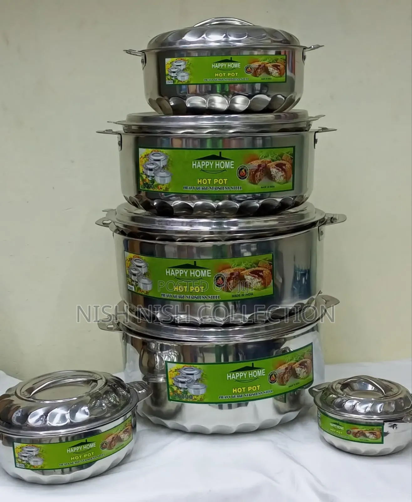 6 Pieces Hot Pots
