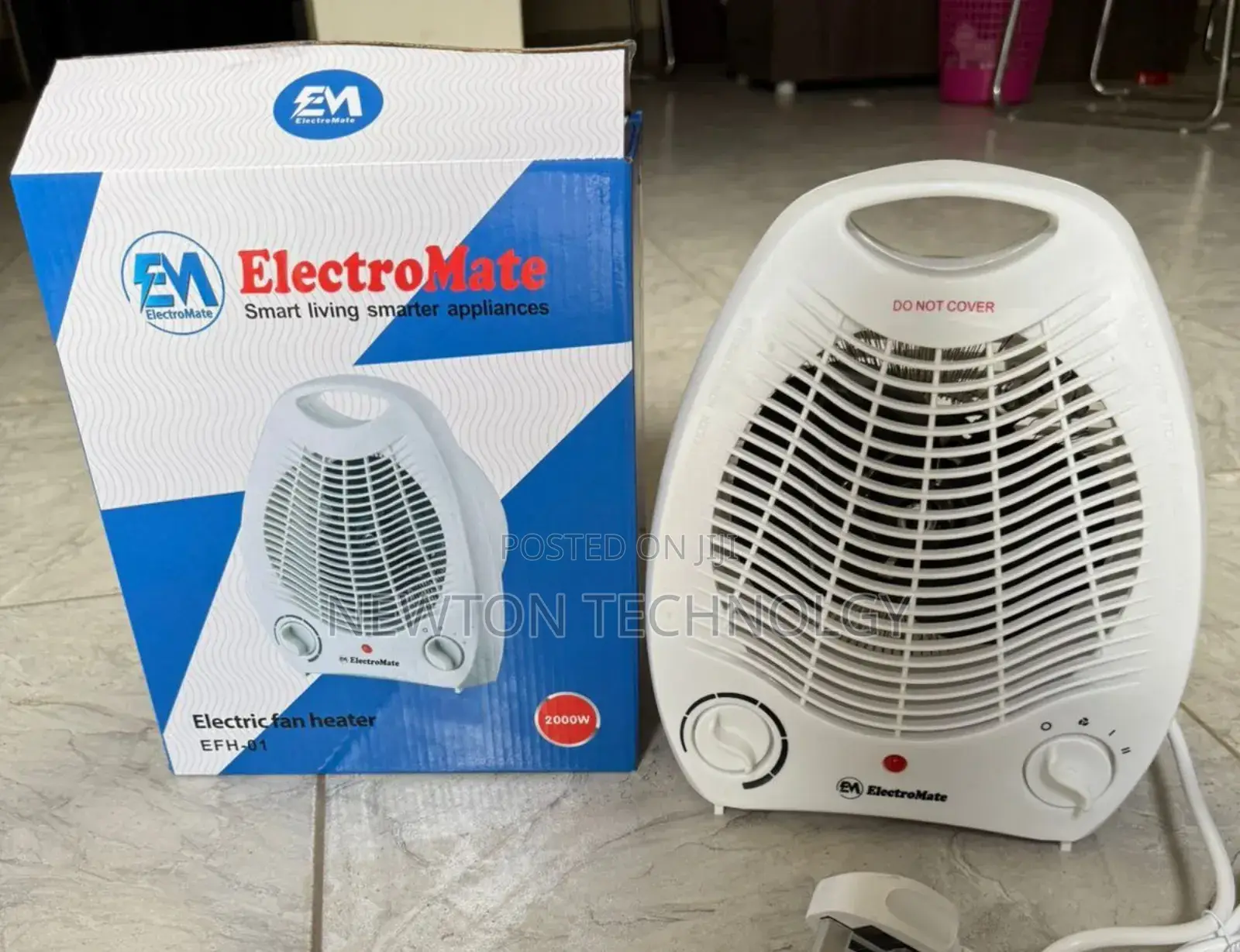 Electromate Fan Room Heater 
O